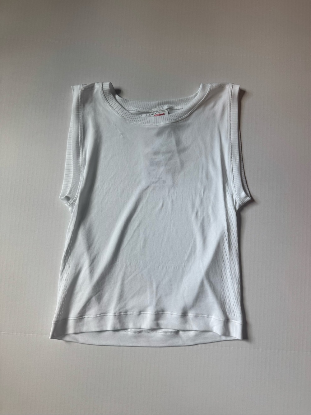 Wilson White Sleeveless Women's Tank Top